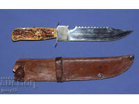 Tourist / hunting knife with sheath