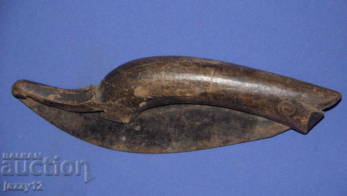 Аукцион Стар земеделски нож дървена дръжка сгъваем Аукцион Стар земеделски нож дървена дръжка сгъваем