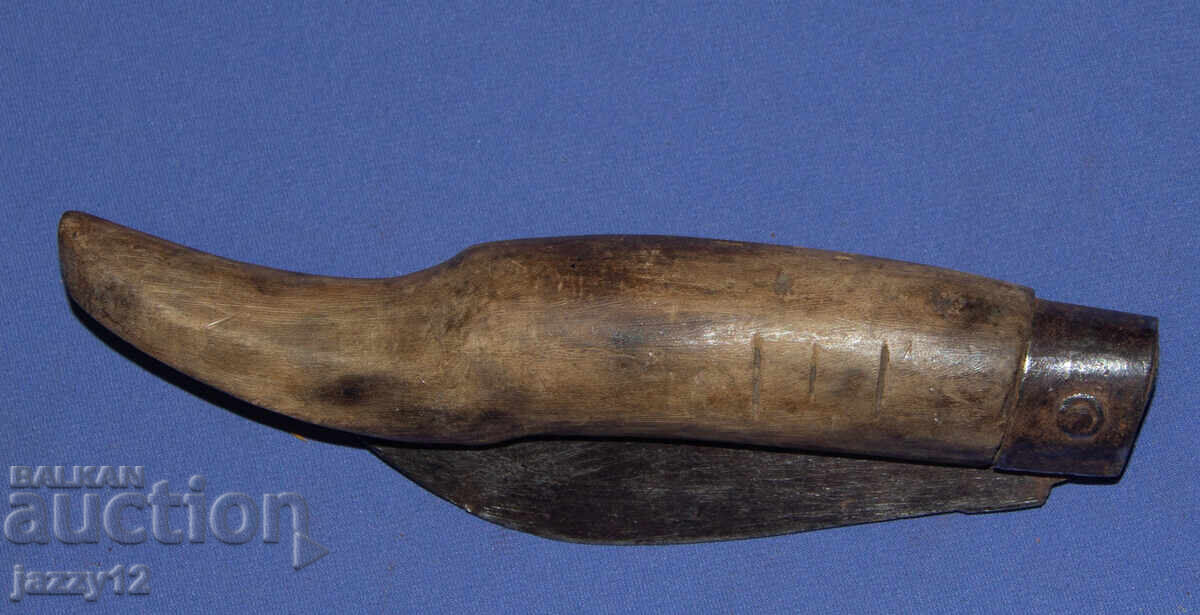 Δημοπρασία Παλαιό γεωργικό μαχαίρι ξύλινη λαβή αναδιπλούμενο Δημοπρασία Παλαιό γεωργικό μαχαίρι ξύλινη λαβή αναδιπλούμενο