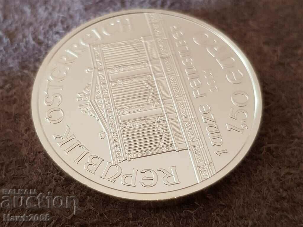 1 OZ унция 1 oz Австрийска Филхармония 2021 Сребърна монета - 7