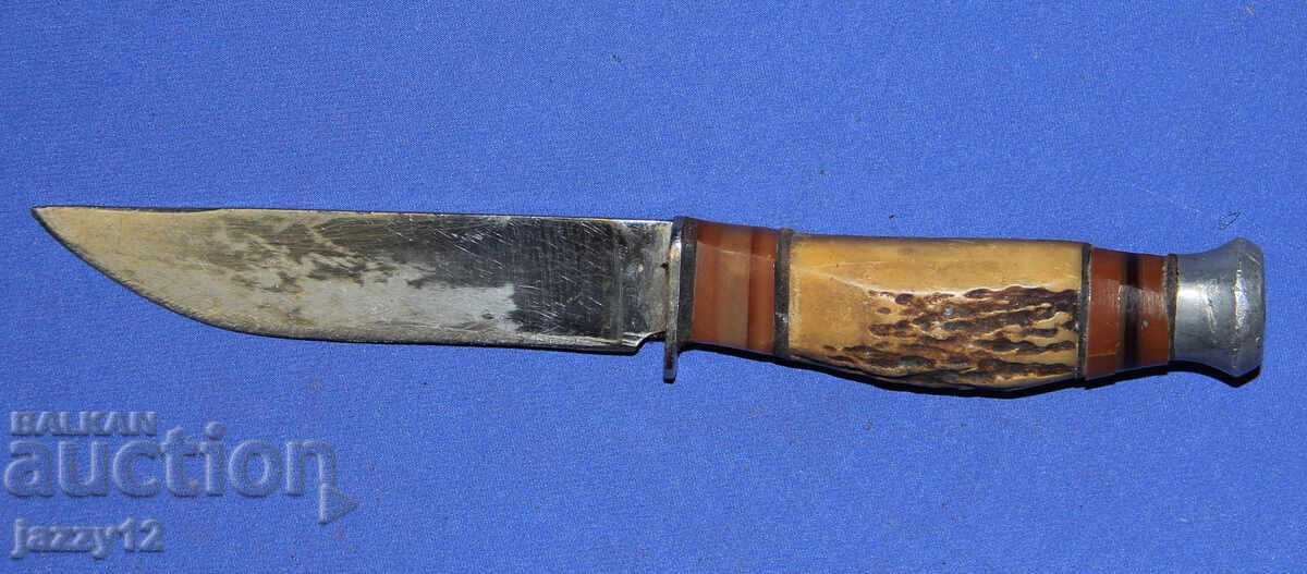 Delivery of Tourist/hunting knife with a horn handle