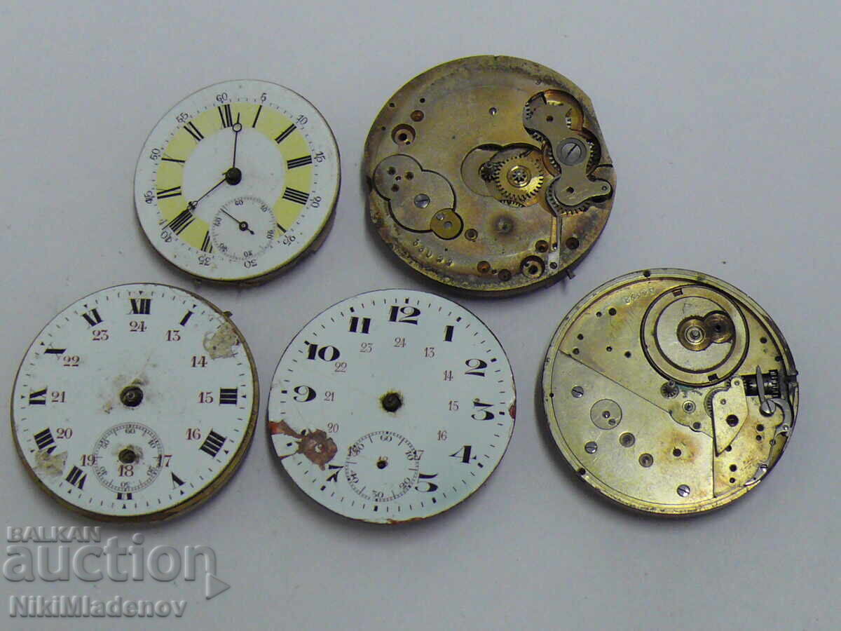 Delivery of Lot of pocket watch movements