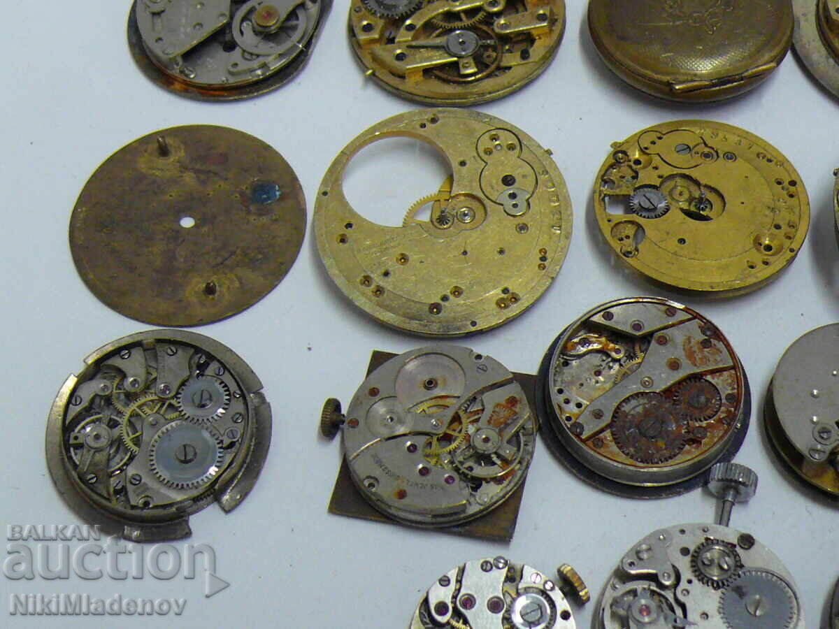 Lot de ceasuri de buzunar și de mână elvețiene, nefuncționale - 7