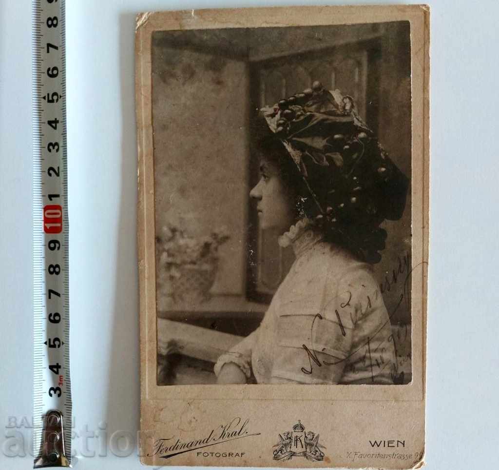 Βουλγάρα Βιέννη Αφιέρωση σε Νότες Σούμπερτ Αλέγκρο Φωτογραφία Καρτόνι με τιμή 35.00 BGN | € 17.90