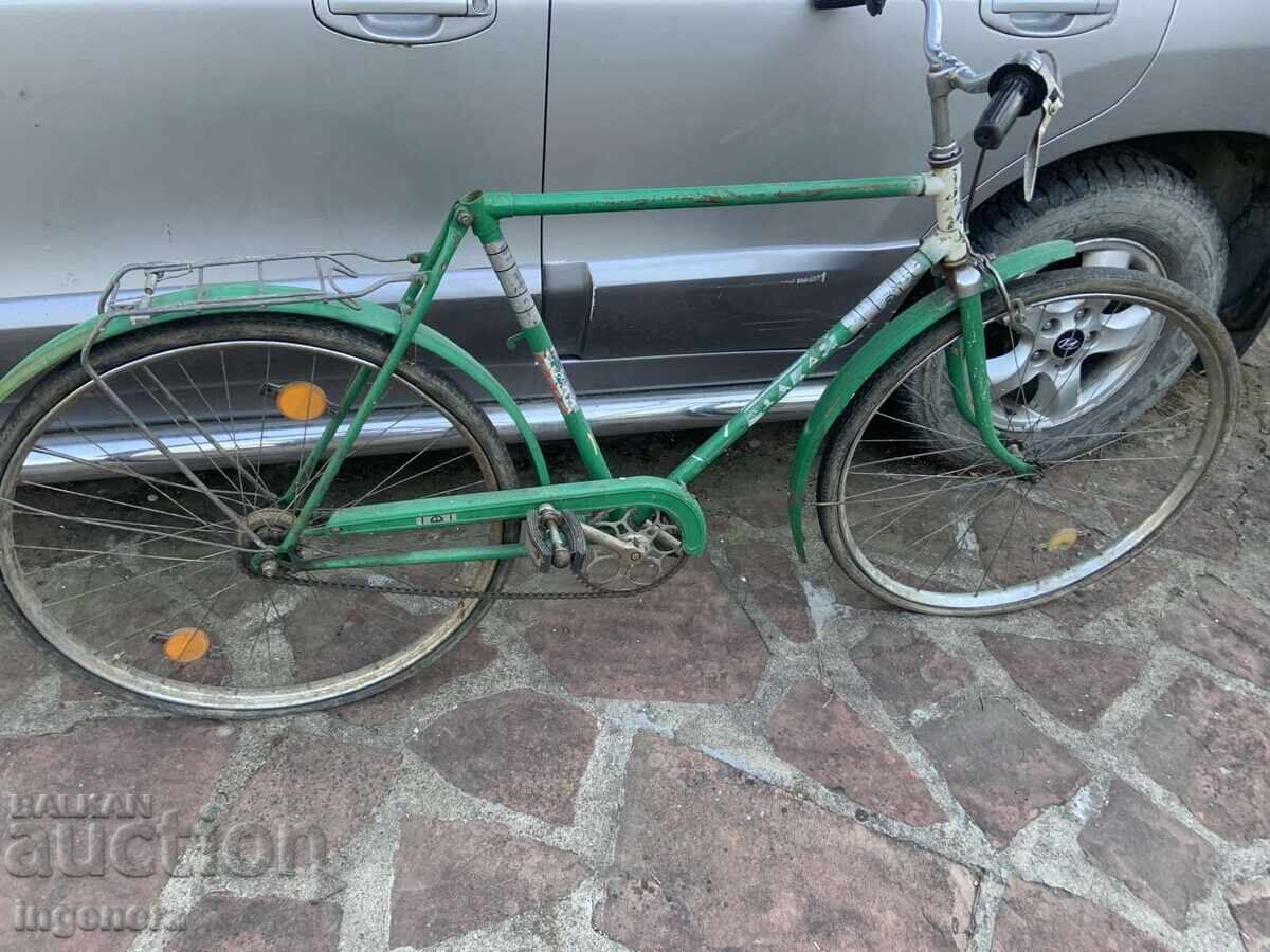 RETRO "BALKAN" BICYCLE, QUITE WELL PRESERVED with price 170.00 BGN | € 86.92 RETRO "BALKAN" BICYCLE, QUITE WELL PRESERVED with price 170.00 BGN | € 86.92