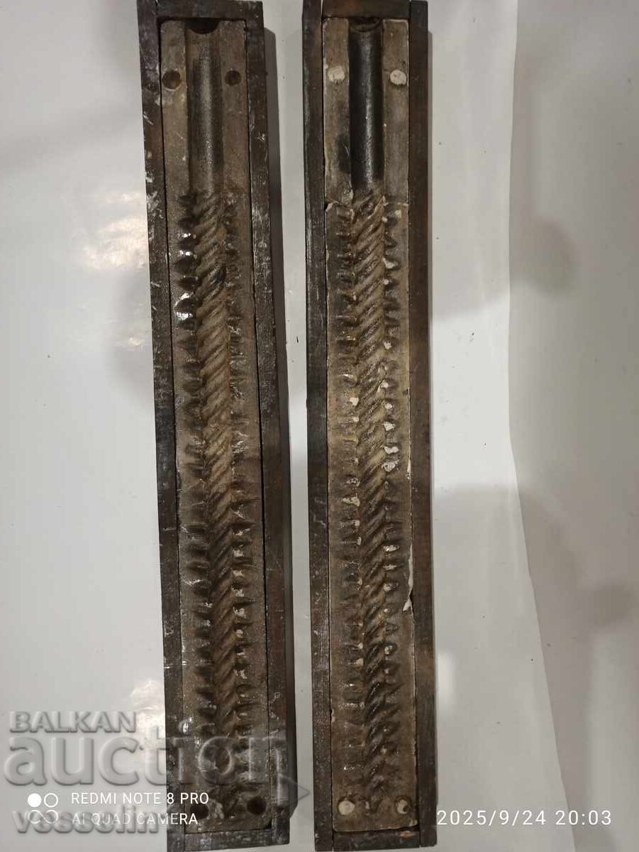 Παλιό καλούπι για κέρινες λαμπάδες από την εποχή του σοσιαλισμού