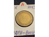 Baden-Württemberg, Baden-Wurtemburg 2 Euro Coin Germany A