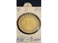 Baden-Württemberg, Baden-Württemberg 2 Euro Coin Germany D