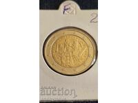 Конституция 2 евро монета Германия F 2024