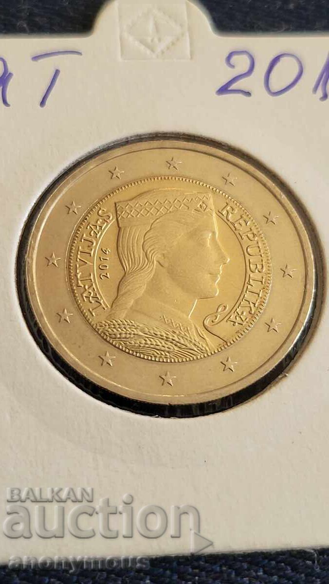 2 Euro Coin Republic of Lithuania 2014 2 Euro Coin Republic of Lithuania 2014