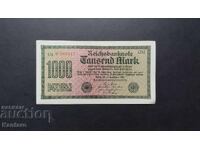 Bancnota - GERMANIA - 1000 Marci - 1922