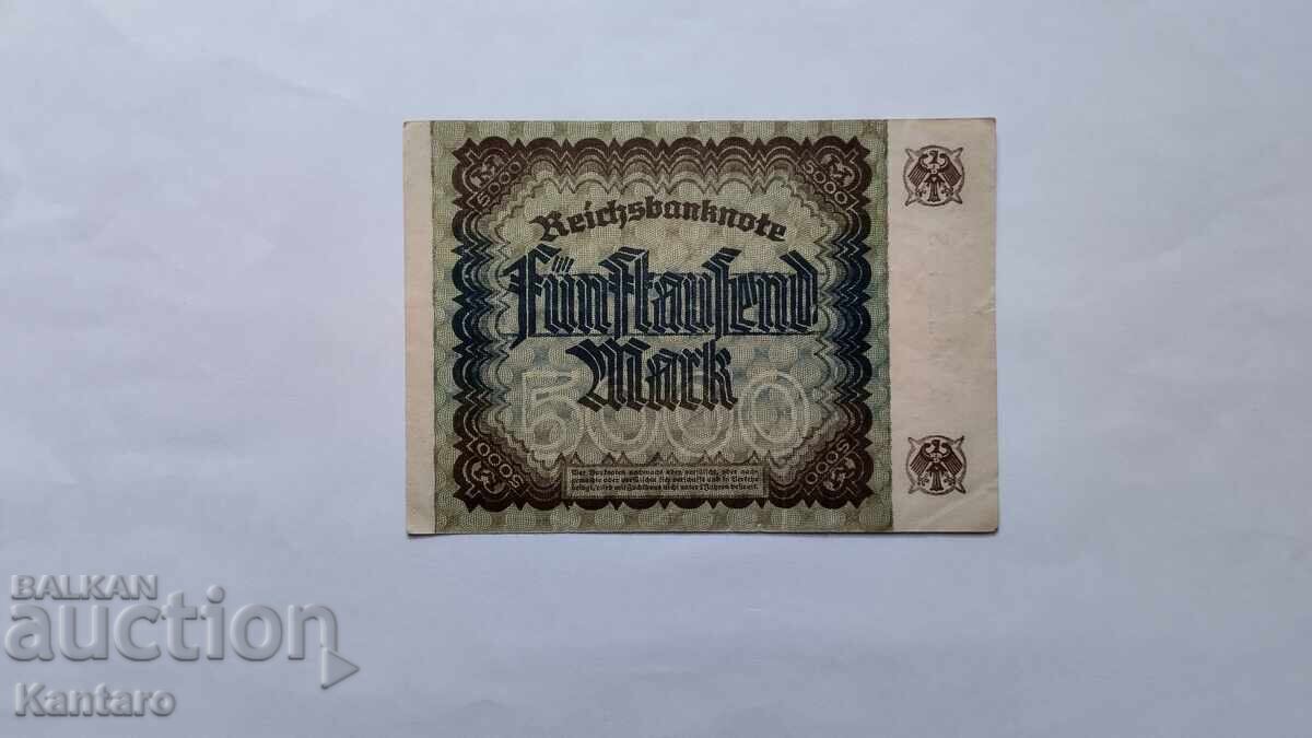 Доставка на Банкнота - ГЕРМАНИЯ - 5000 марки - 1922 г. Доставка на Банкнота - ГЕРМАНИЯ - 5000 марки - 1922 г.