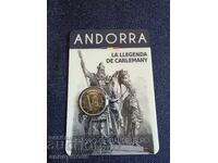 Καρλομάγνος, Κάρολος ο Μέγας 2 ευρώ νόμισμα Ανδόρρα 2022