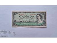 Bancnotă - CANADA - 1 dolar - 1954
