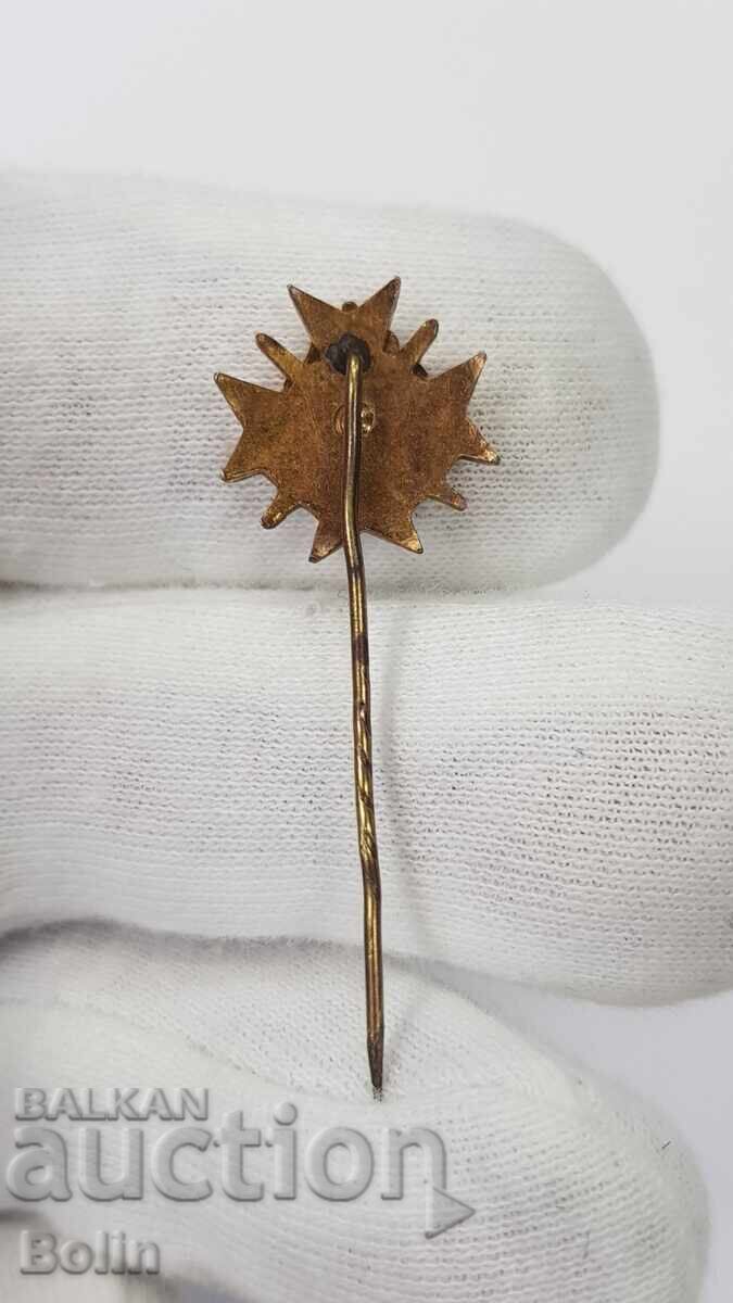 Παράδοση Βασιλικό σήμα, κονκάρδα "Εφεδρικοί Αξιωματικοί" - μινιατούρα Παράδοση Βασιλικό σήμα, κονκάρδα "Εφεδρικοί Αξιωματικοί" - μινιατούρα