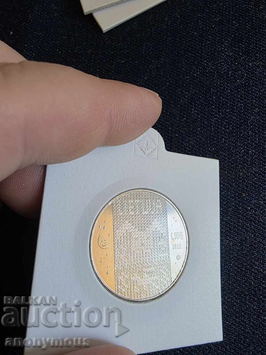 Евро монета Литва 1.5 евро 2022 Заек с цена 8.00 лв. | € 4.09 Евро монета Литва 1.5 евро 2022 Заек с цена 8.00 лв. | € 4.09