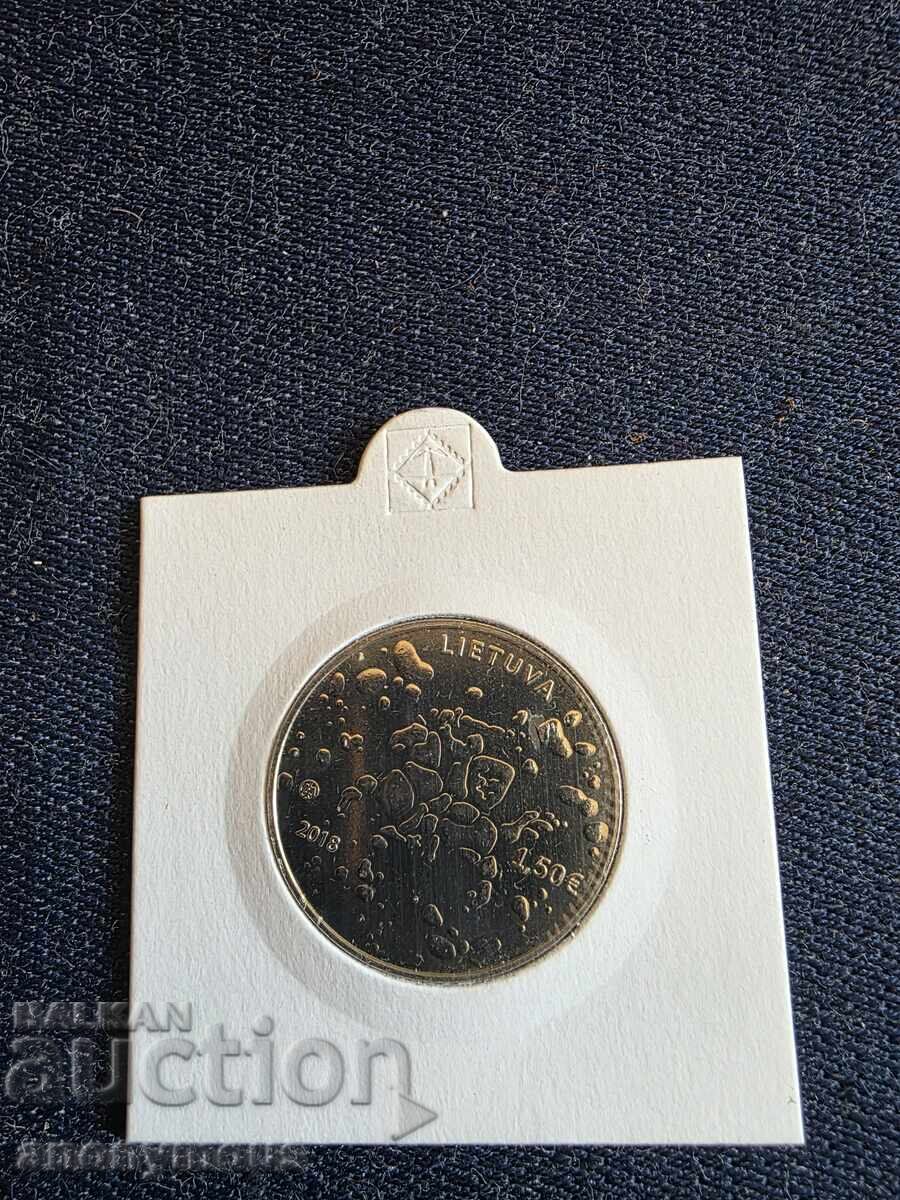 Lithuania 1.5 Euro coin 2018