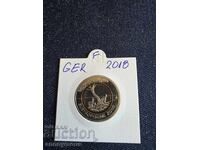 5 Euro coin Germany subtropical zone, region F 2018