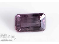 Μωβ ζαφείρι 0.97ct οκτάγωνο κοπής θερμαινόμενο