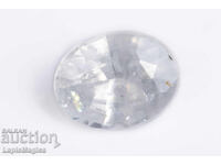 Λευκό ζαφείρι Κεϋλάνης 1.64ct θερμαινόμενο οβάλ κοπής