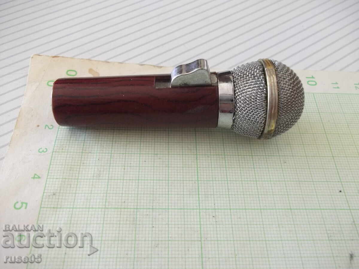 Gas lighter "Microphone" piezoelectric with soft flame working with price 10.00 BGN | € 5.11 Gas lighter "Microphone" piezoelectric with soft flame working with price 10.00 BGN | € 5.11