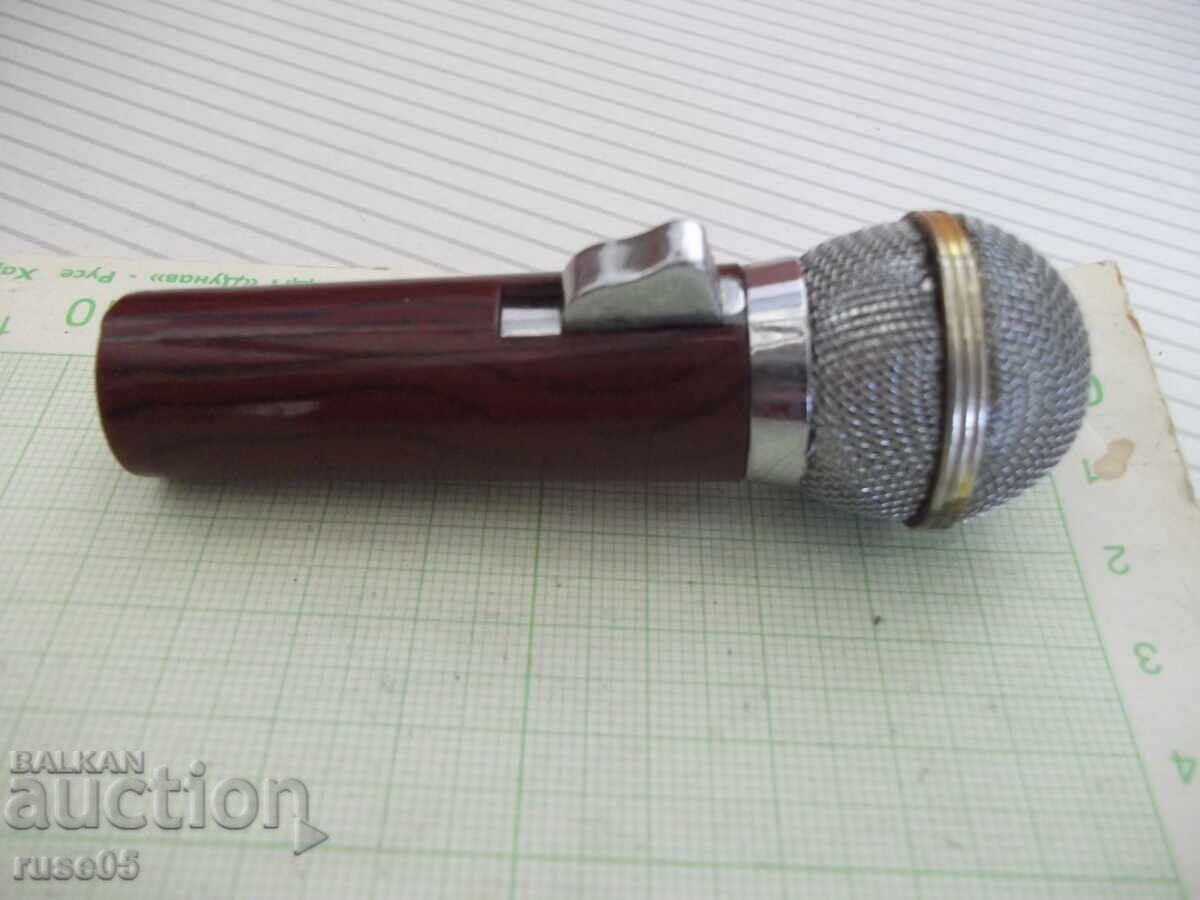 Gas lighter "Microphone" piezoelectric with soft flame working - 5 Gas lighter "Microphone" piezoelectric with soft flame working - 5