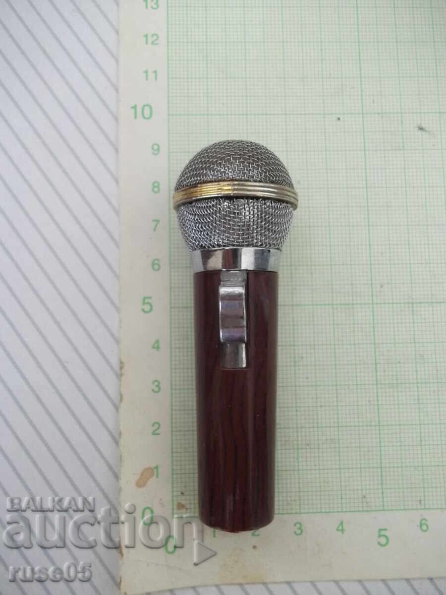 Gas lighter "Microphone" piezoelectric with soft flame working Gas lighter "Microphone" piezoelectric with soft flame working