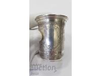 Cupa colecționară argintată cu aur, ceșcuță - Europa - Secolul 19