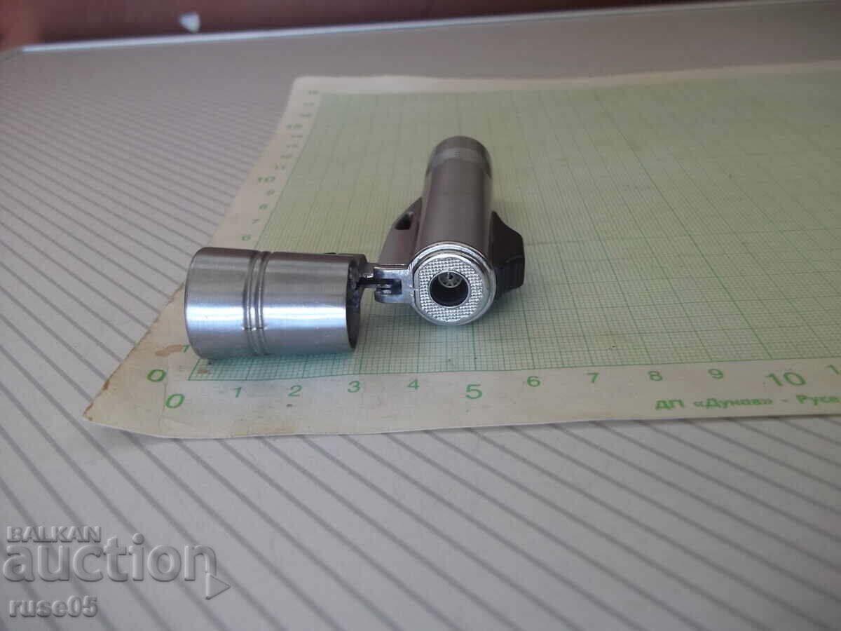 Gas lighter "Lantern" piezoelectric with jet flame working - 6