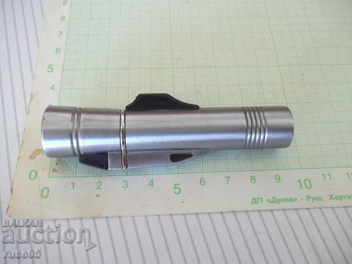 Gas lighter "Lantern" piezoelectric with jet flame working