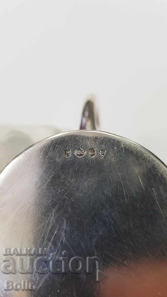 Beautiful silver gilt cup - Europe - late 19th century - 6