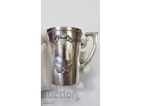 Frumoasă cană argintată aurită - Europa - sfârșitul secolului al XIX-lea