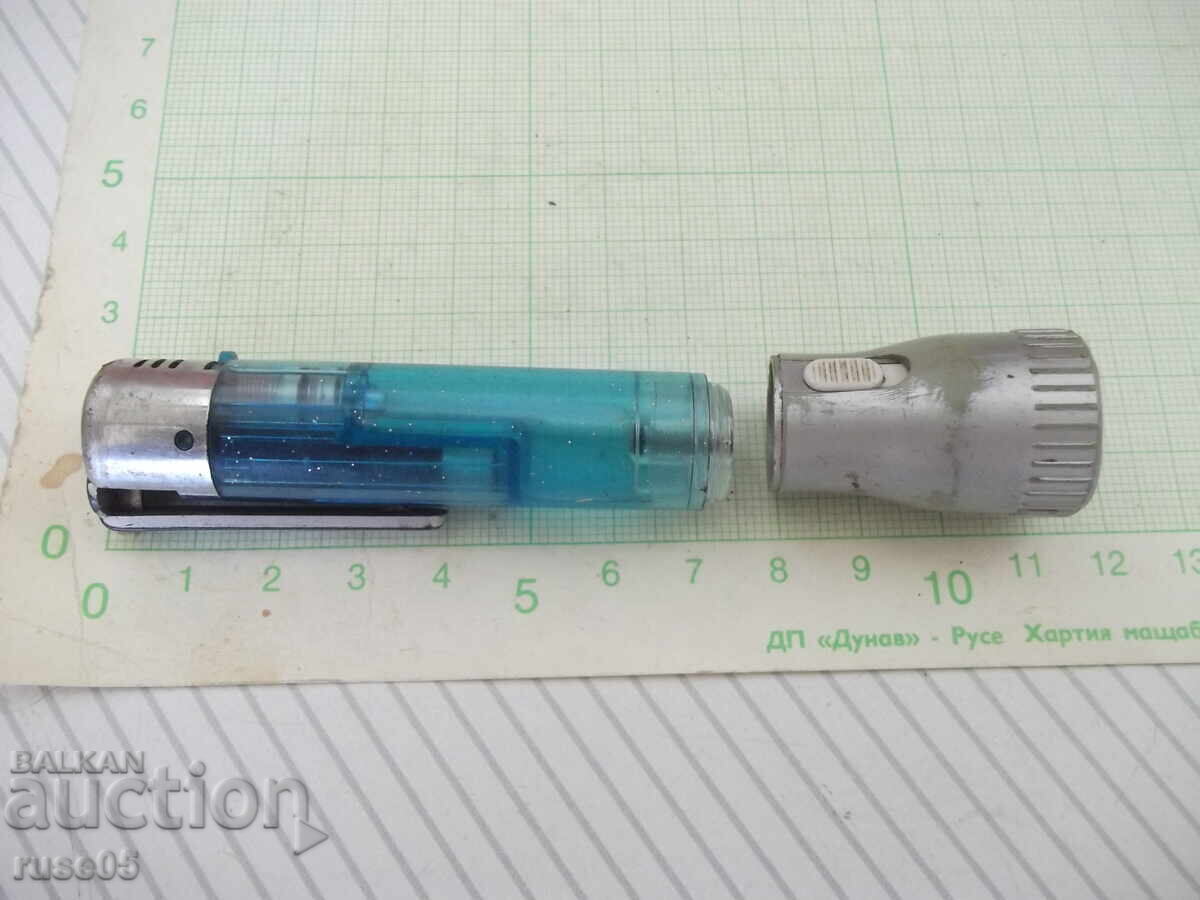 Gas Lighter "Torch" Piezoelectric with Soft Flame Working -1 - 7