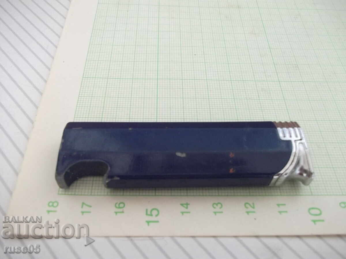 Auction  Lighter bottle opener gas piezo crystal with soft flame working