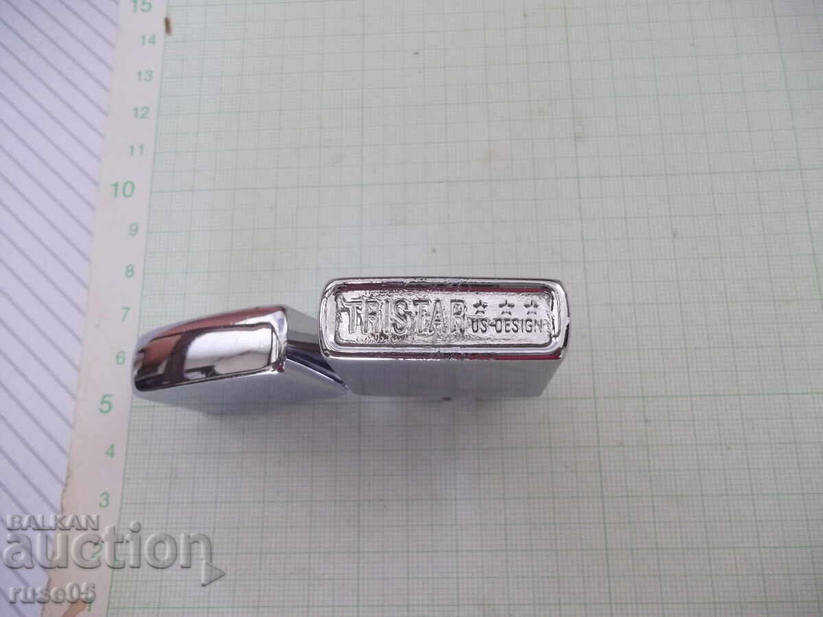 Delivery of "TRISTAR" Petrol Lighter with Flint, Working