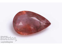 Pink sapphire 1.08ct teardrop cut