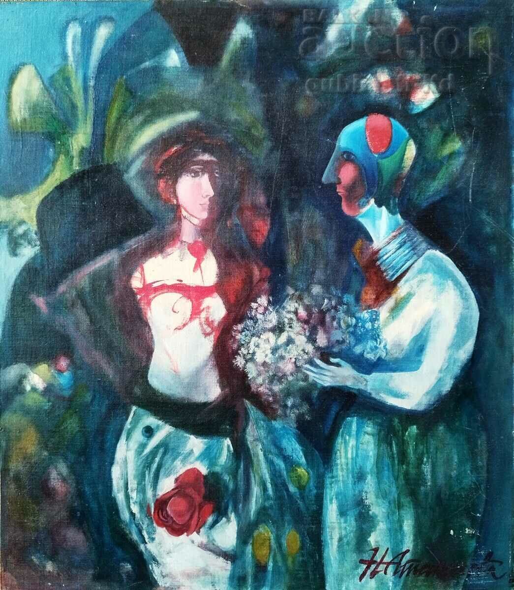 Εικόνα, φιγούρες, τέχνη. Ν. Atanasova, δεκαετία του 1990.