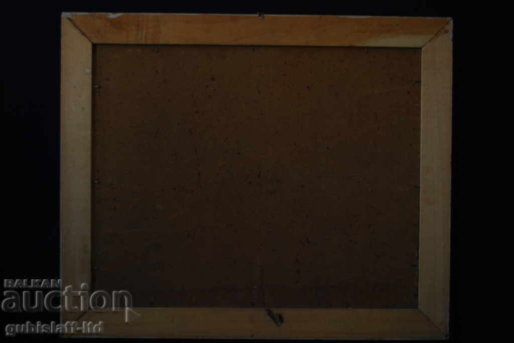 Δημοπρασία Ζωγραφική, χειμερινό τοπίο, τέχνη. Milcho Hristov, 1989