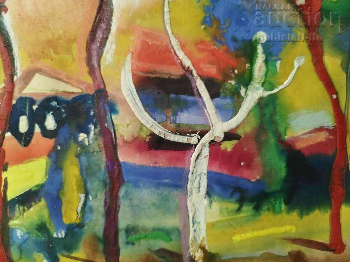 Delivery of Painting, landscape, 1995, art. N. Chanev (1963-2020) Delivery of Painting, landscape, 1995, art. N. Chanev (1963-2020)