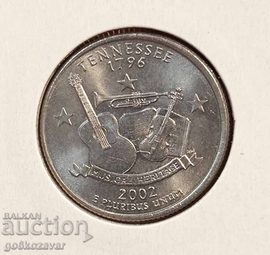 ΗΠΑ - Αμερική 25 σεντς 2002 Jubilee UNC με τιμή 2.40 BGN | € 1.23 ΗΠΑ - Αμερική 25 σεντς 2002 Jubilee UNC με τιμή 2.40 BGN | € 1.23