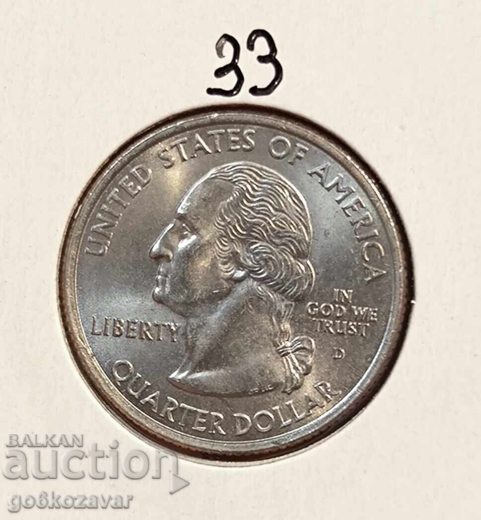 ΗΠΑ - Αμερική 25 σεντς 2002 Jubilee UNC ΗΠΑ - Αμερική 25 σεντς 2002 Jubilee UNC