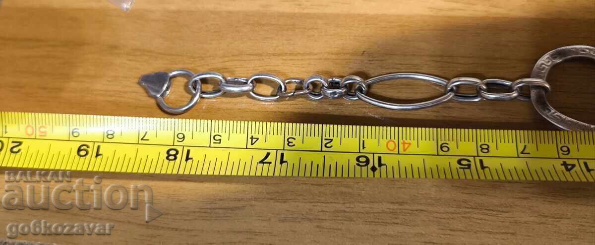 Colier Masiv Argint Inimă 0,925 ! - 7 Colier Masiv Argint Inimă 0,925 ! - 7