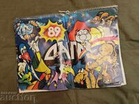 Calendar "Duhuga" 1989