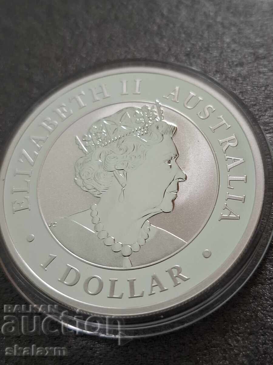 Δημοπρασία Ασημένιο 1 oz. Αυστραλιανή Κούκαμπουρα 2023