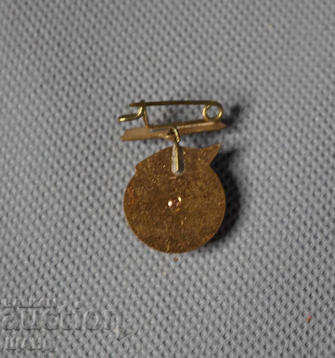 Old Rare Romanian Enamel Badge Sport Volleyball Sign with price 5.35 BGN | € 2.74 Old Rare Romanian Enamel Badge Sport Volleyball Sign with price 5.35 BGN | € 2.74