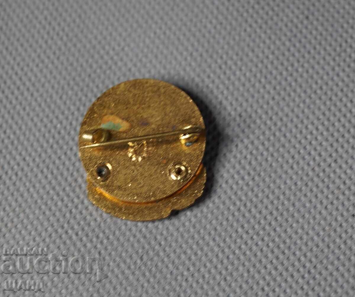 Old Rare Czech Enamel Badge Sign with price 5.35 BGN | € 2.74 Old Rare Czech Enamel Badge Sign with price 5.35 BGN | € 2.74