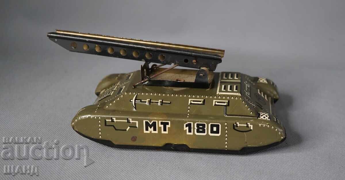 Yugoslavia Old Metal Sheet Toy Model Tank
