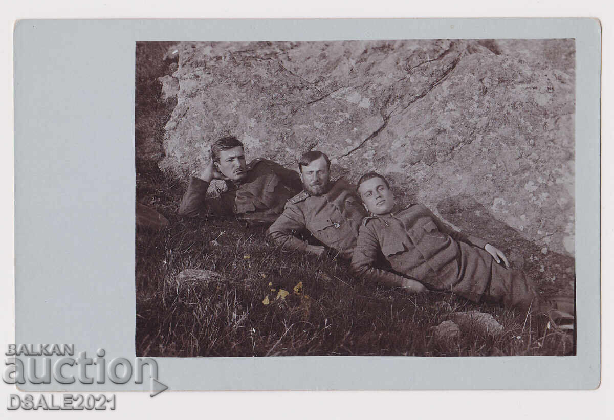 Ofițeri PSV, Regimentul 27 Infanterie Cepino, fotografie /m1407