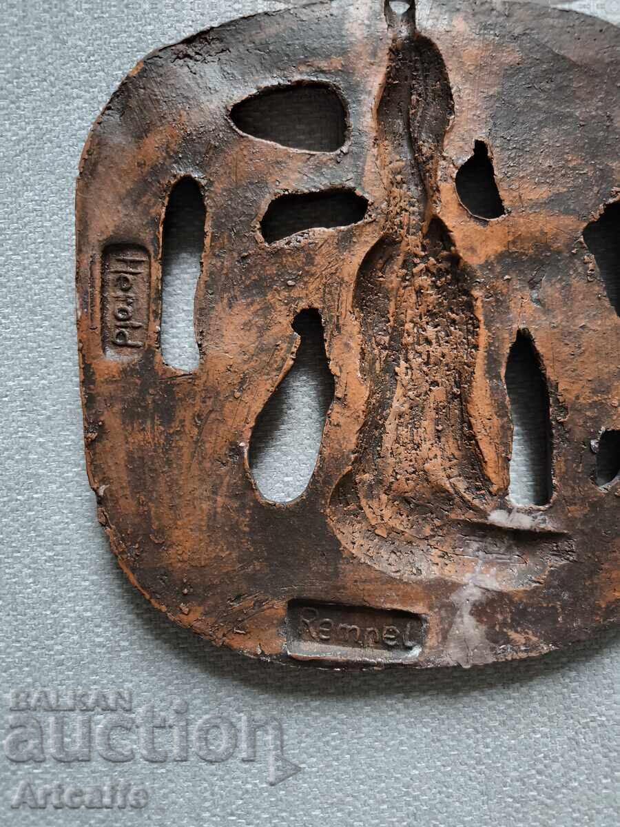 κεραμικό ανάγλυφο ζώδιο Υδροχόος - 5 κεραμικό ανάγλυφο ζώδιο Υδροχόος - 5