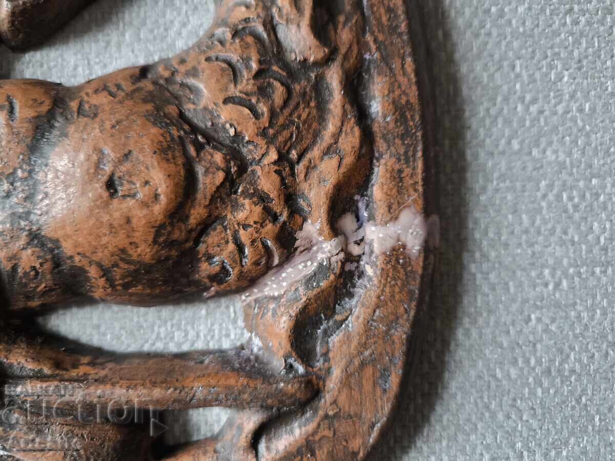 κεραμικό ανάγλυφο ζώδιο Υδροχόος - 6 κεραμικό ανάγλυφο ζώδιο Υδροχόος - 6